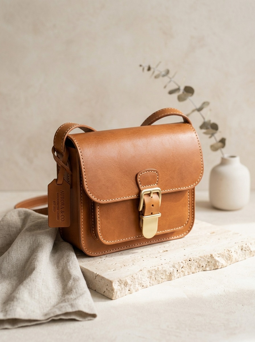 Caramel Heritage Omuz Çantası